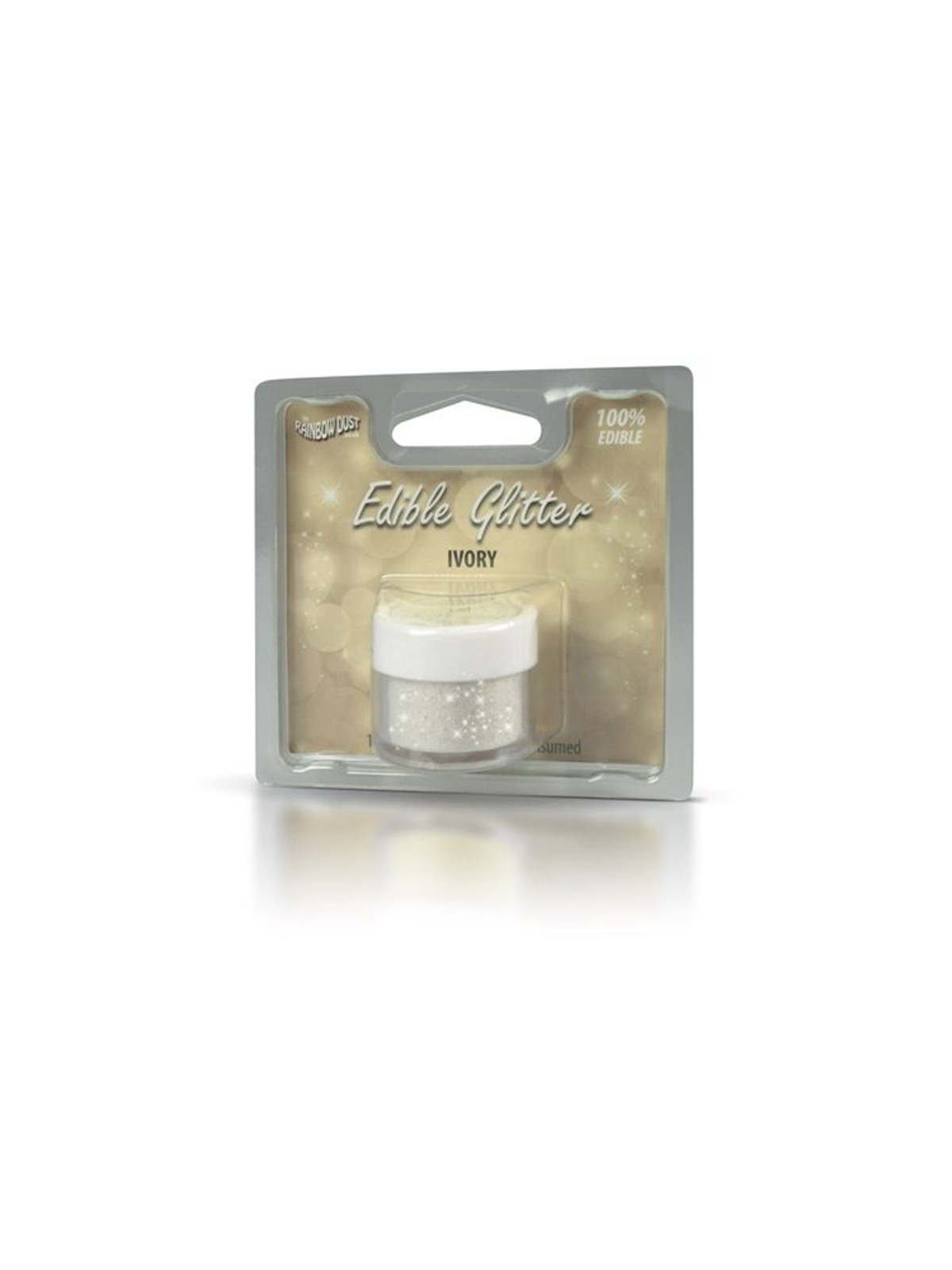 RD Edible Glitter - Ivory  5g