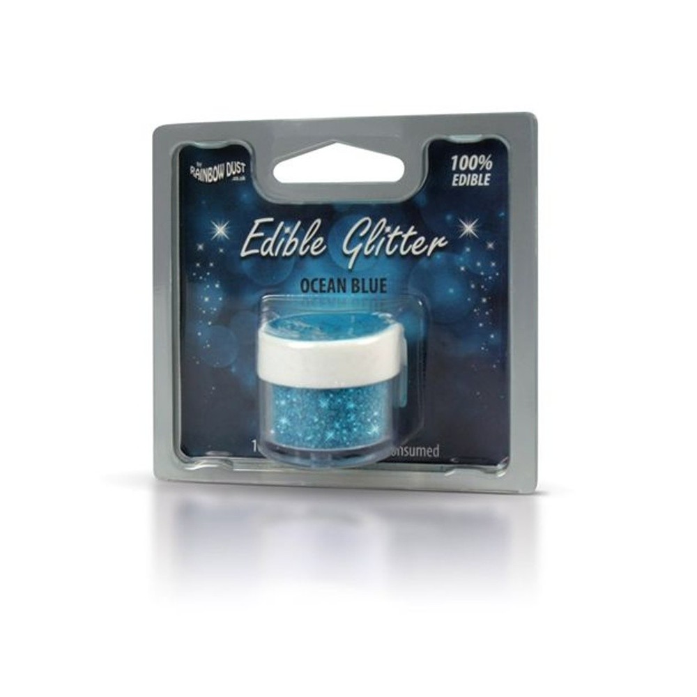 RD Edible Glitter - Ocean blue 5g