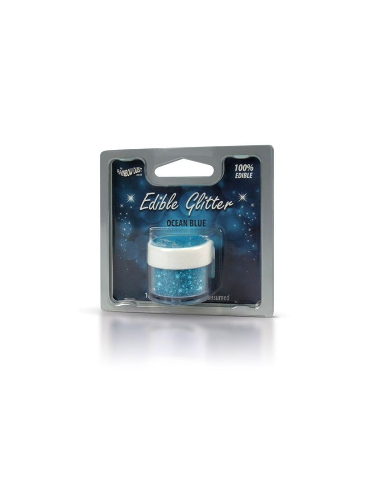 RD Edible Glitter - Ocean blue - blue   5g