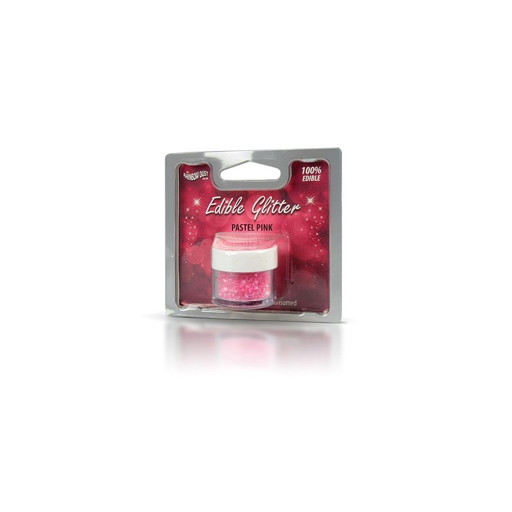 Essbarer Glitzer RD - Pastellrosa - rosa 5g