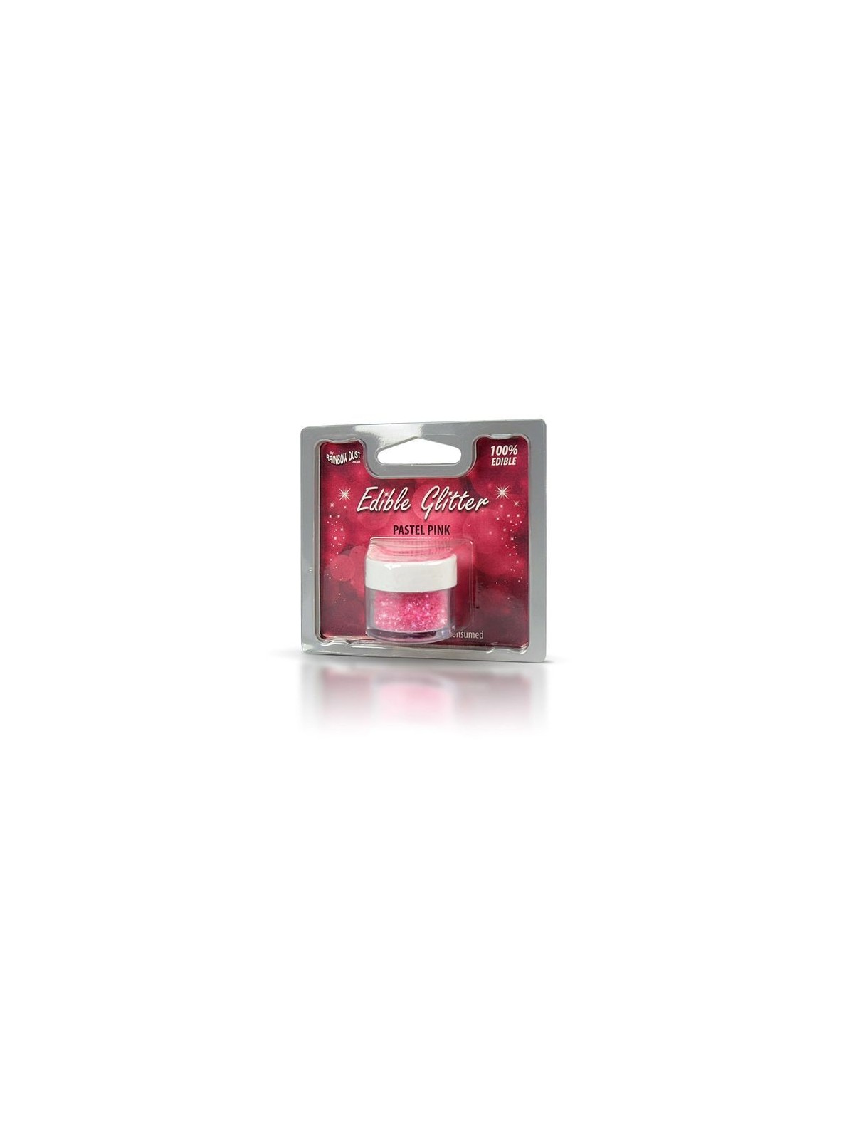 Essbarer Glitzer RD - Pastellrosa - rosa 5g