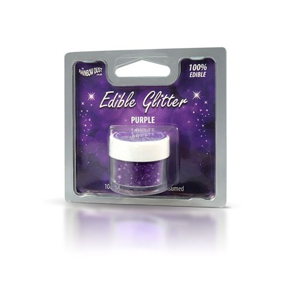 RD Edible Glitter - Purple  - fialové  5g