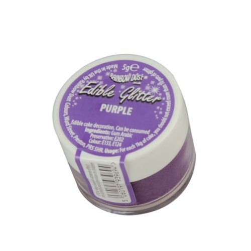 RD Edible Glitter - Purple  - fialové   5g