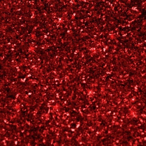 RD Edible Glitter - Red - red 5g