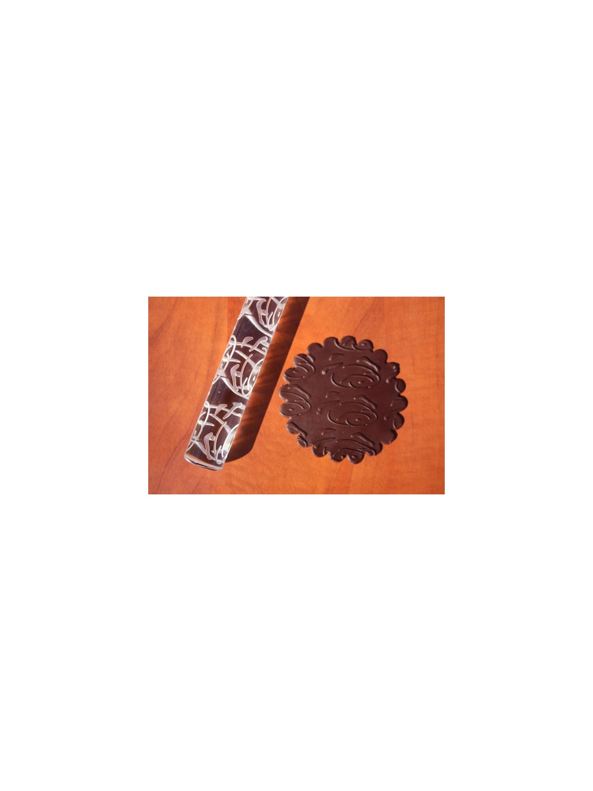 Structural rolling pin for marzipan - no. 1