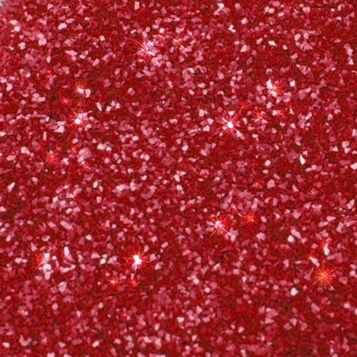 RD Edible Glitter - Strawberry - Red 5g