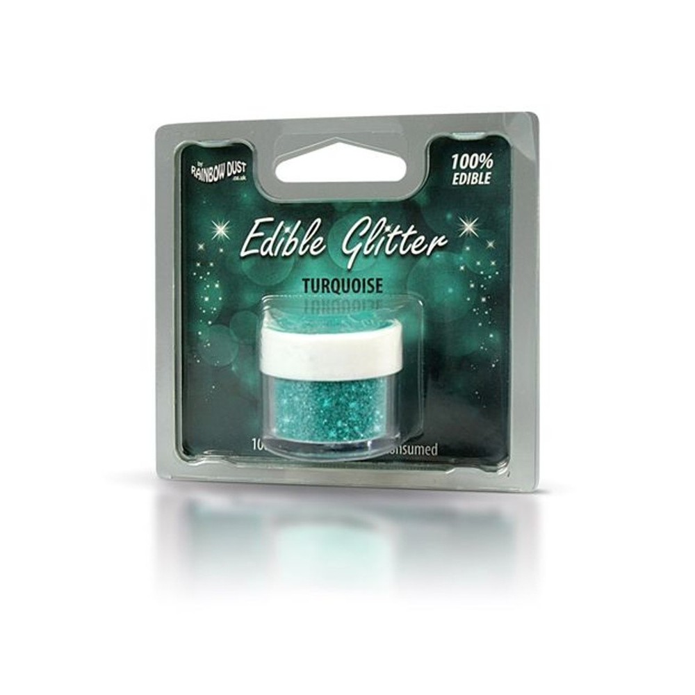 RD Edible Glitter - Turquoise 5g