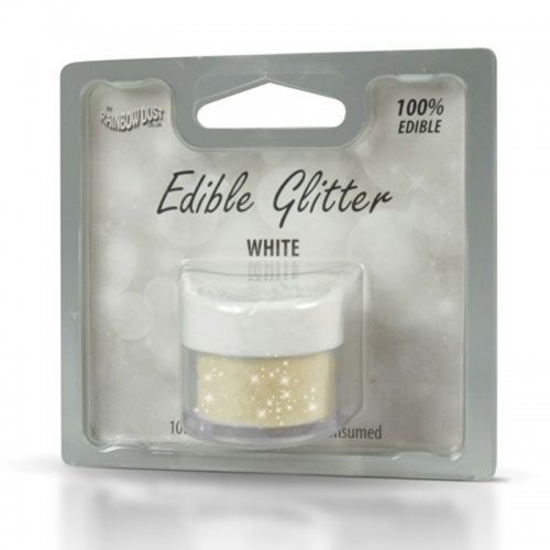 RD Edible Glitter - White - biele 5g