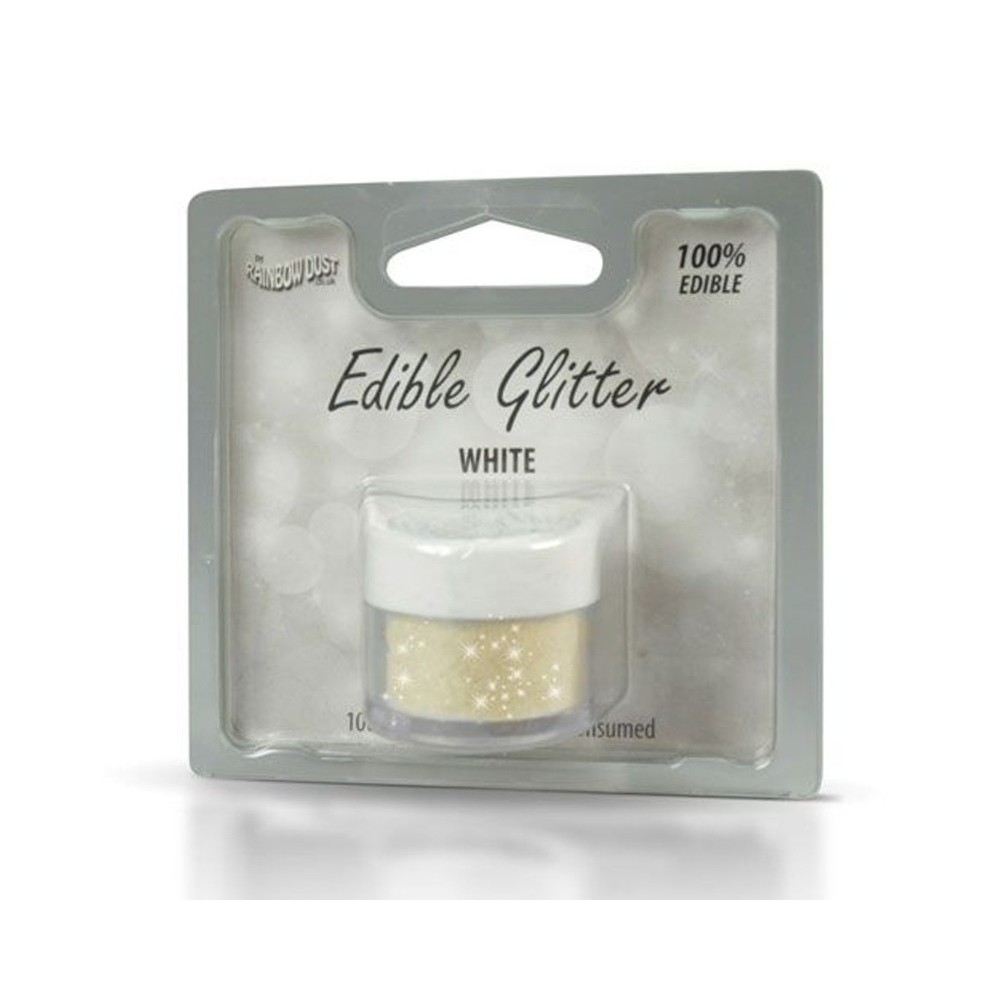 RD Edible Glitter - White 5g
