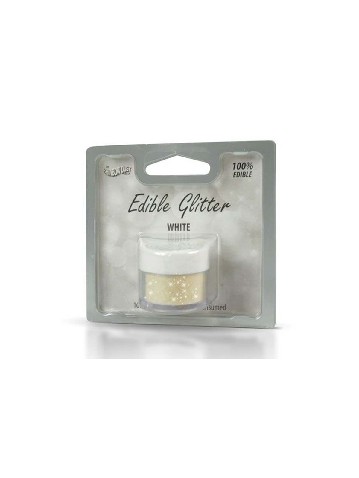 RD Edible Glitter - White - biały 5g