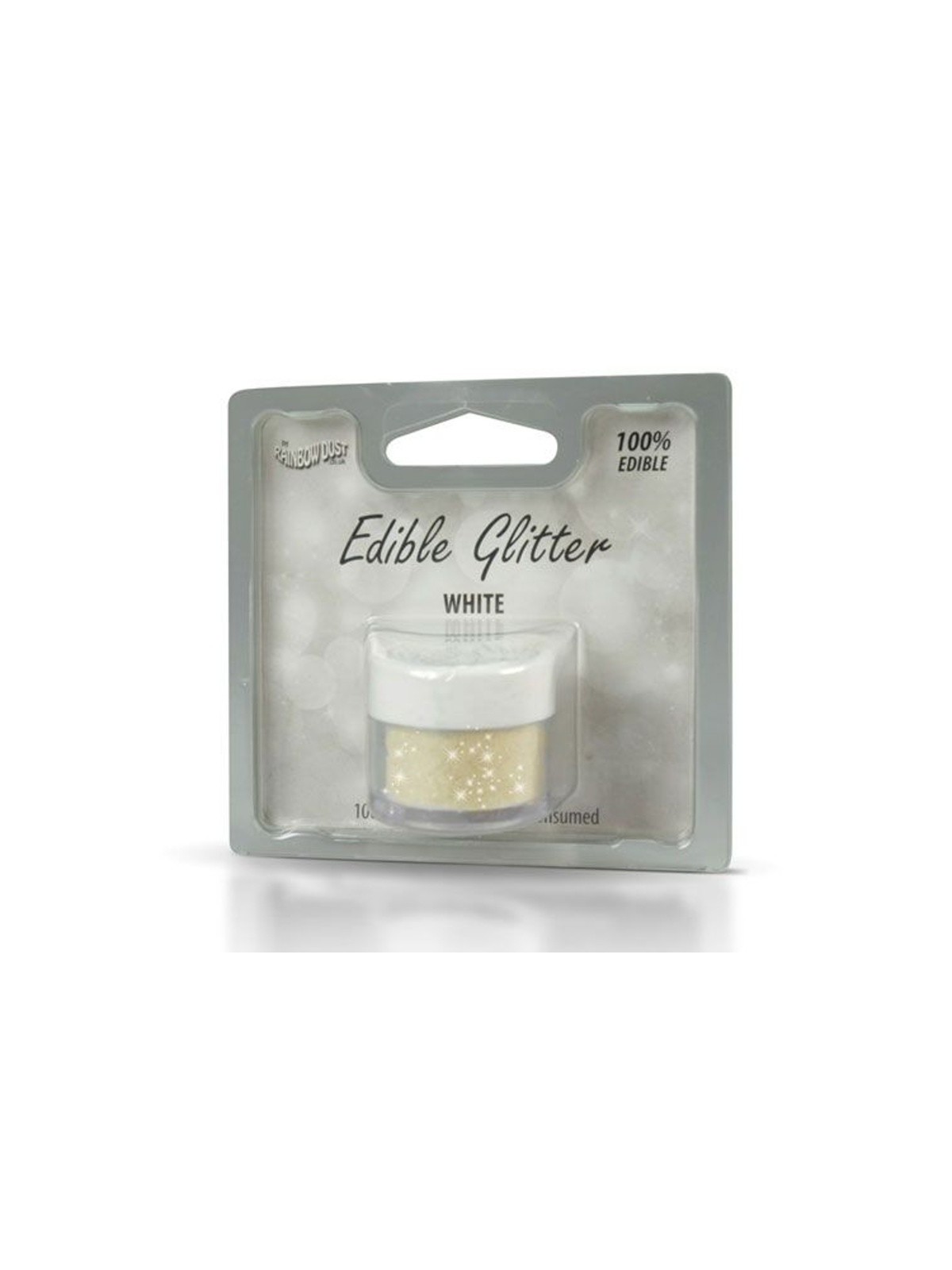 RD Edible Glitter - White - bílé 5g