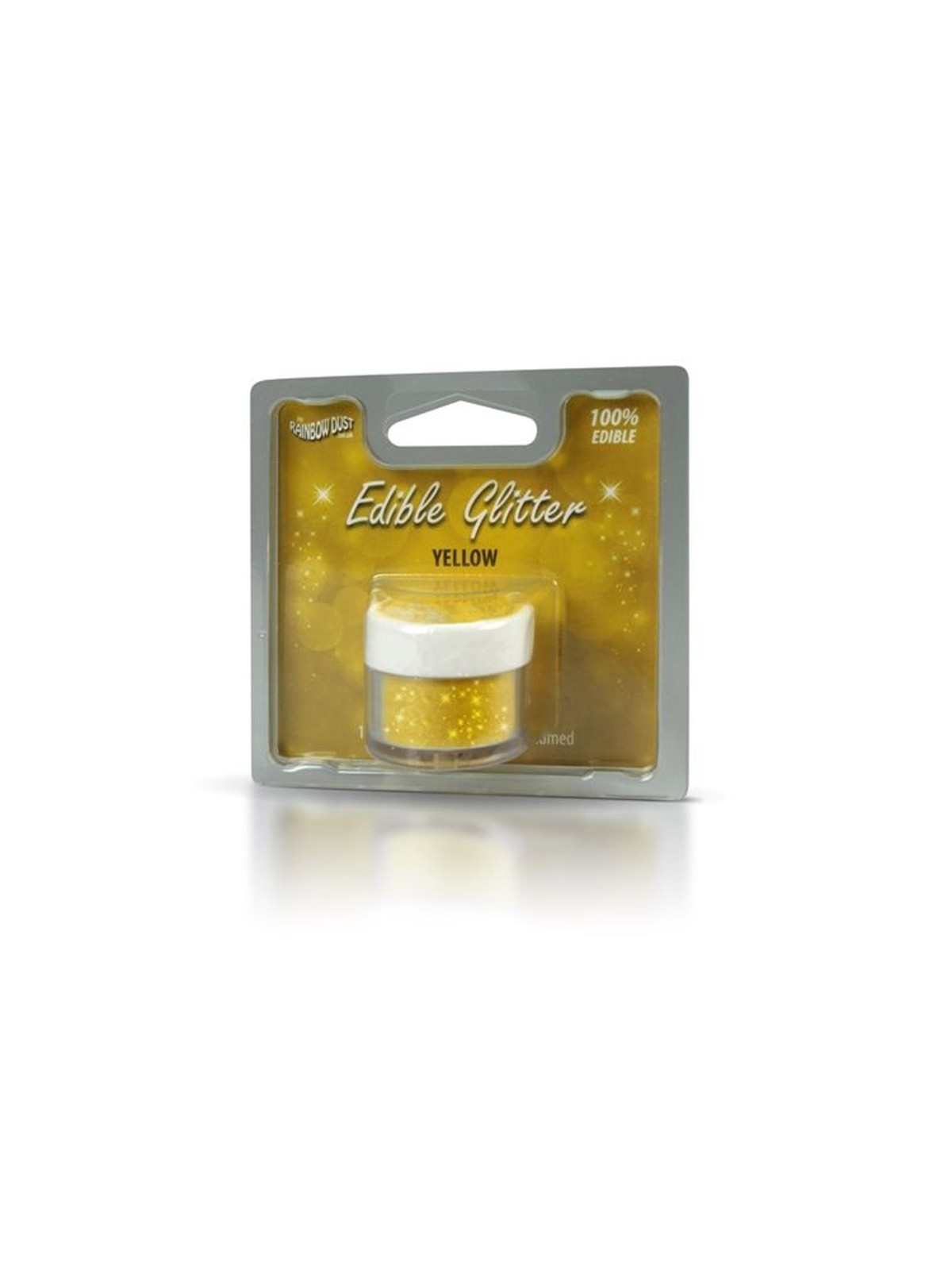 RD Edible Glitter - Yellow - yellow 5g