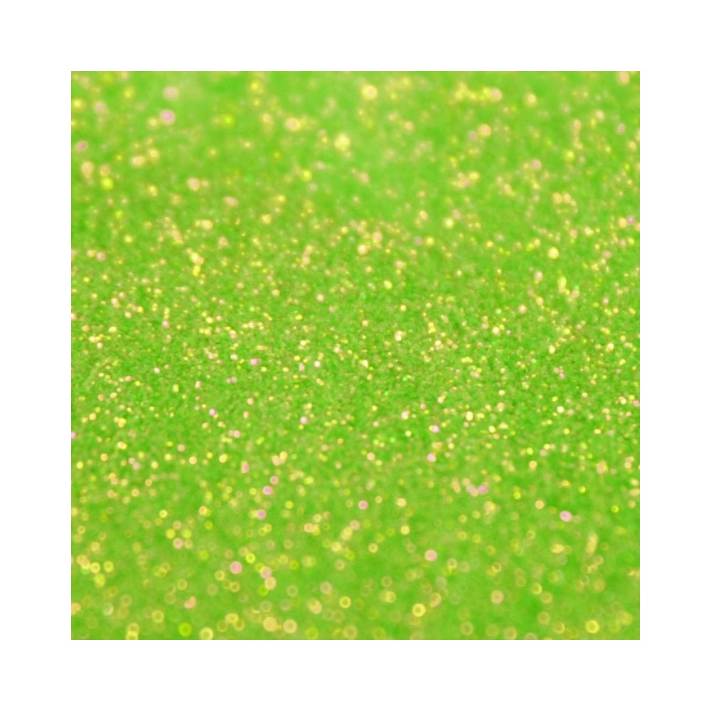 Sugarcity Brokat do dekoracji NEON Electric Lime Glitter 10ml