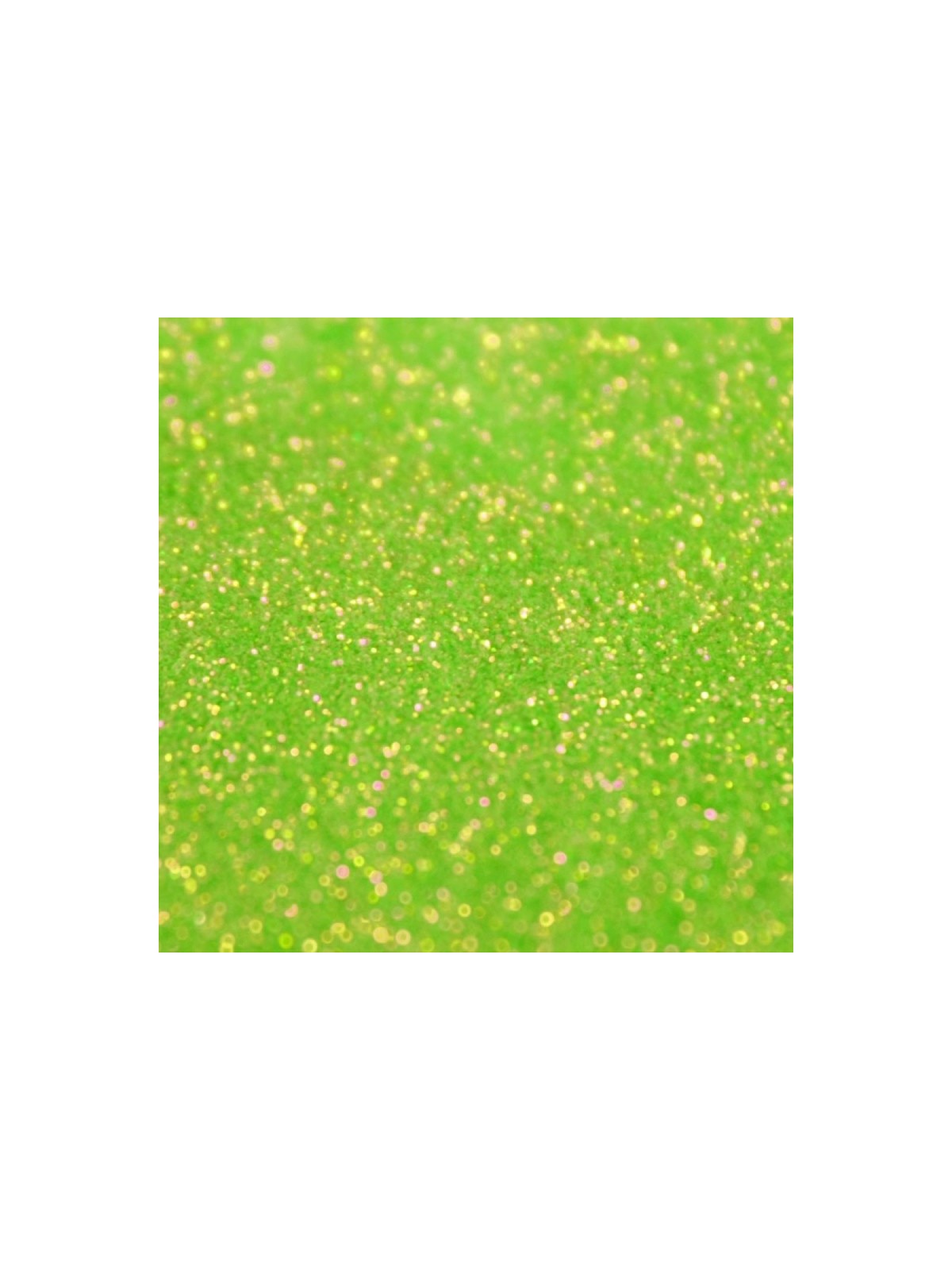 Sugarcity Brokat do dekoracji NEON Electric Lime Glitter 10ml