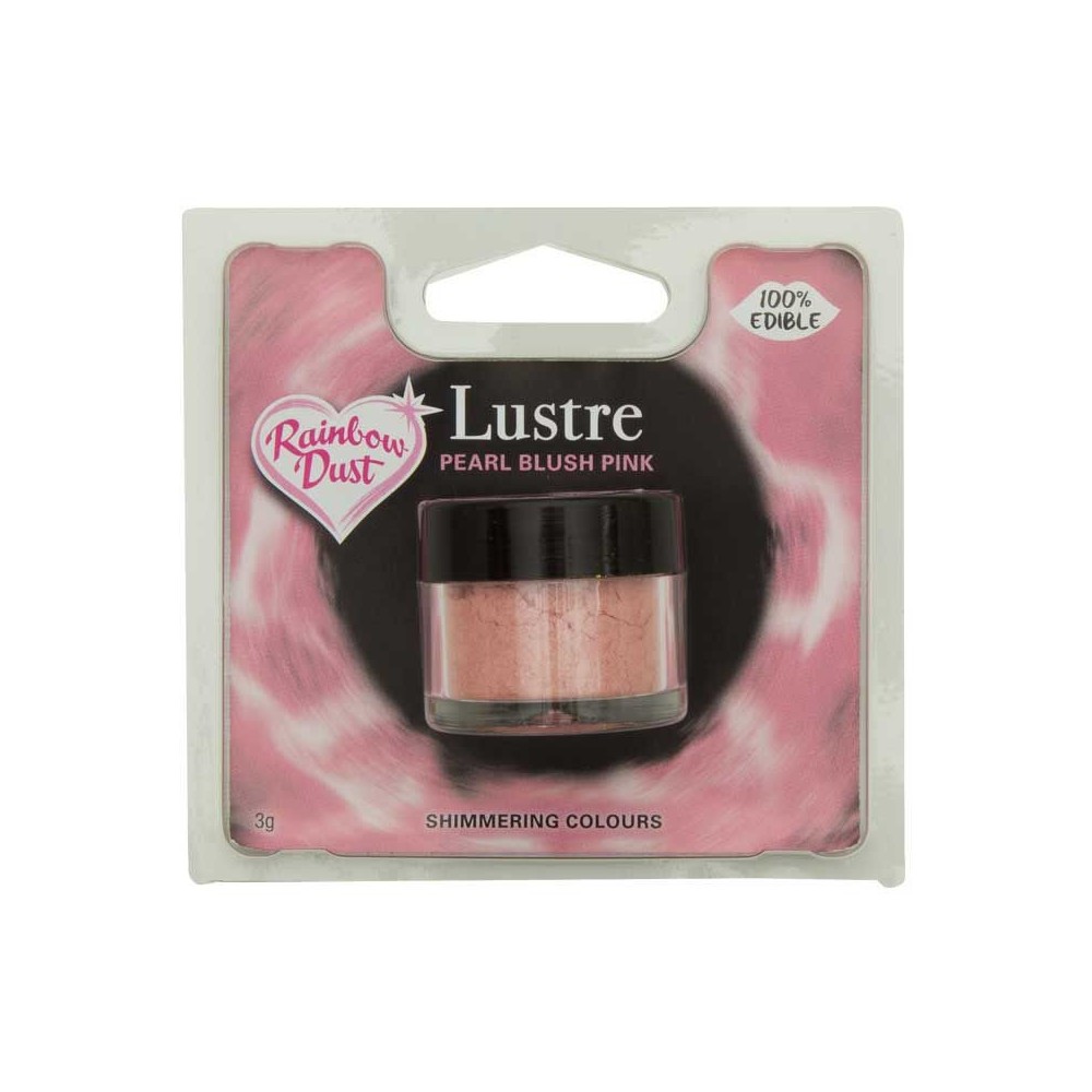 RD Edible Lustre - Pearl Lustre Dust - Pearl Blush Pink - pink 2-4g