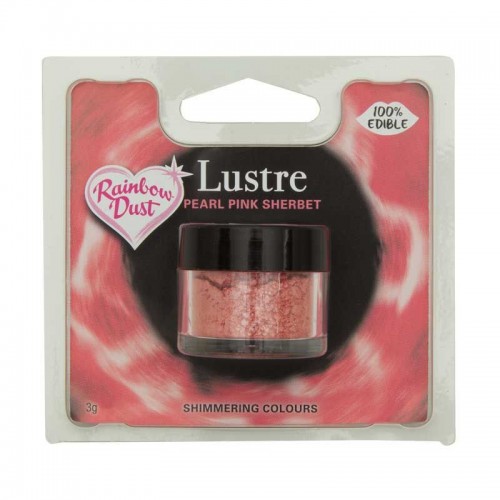 RD Edible Lustre - Práškové perleťové - Pearl Pink Sherbet - ružová 2-4g