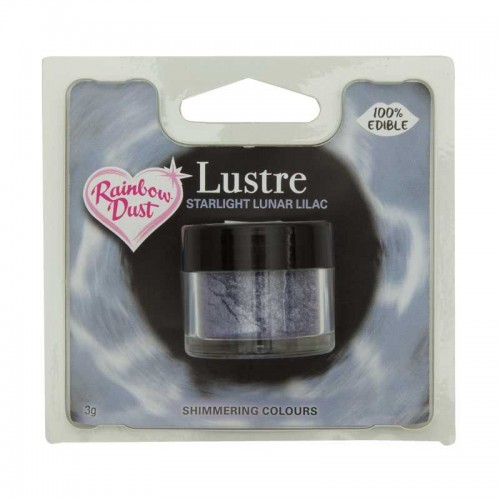 Puderfarbe Rainbow dust - RD Edible Silk -Starlight Lunar Lilac   2-4g
