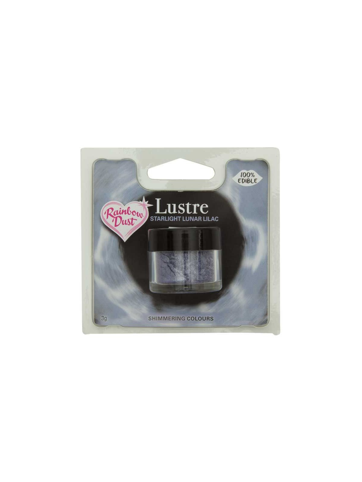 RD Edible Lustre - Pearl Powder - Starlight Lunar Lilac 2-4g