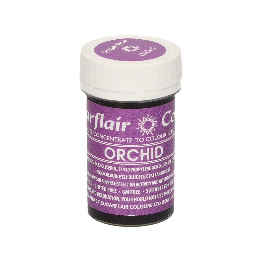 Sugarflair paste colour - gélová farba - Orchid  25g