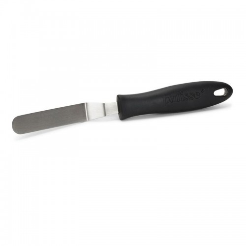 Patisse Angled Spatula Stainless Steel - Spreading Knife - curved palette 11cm