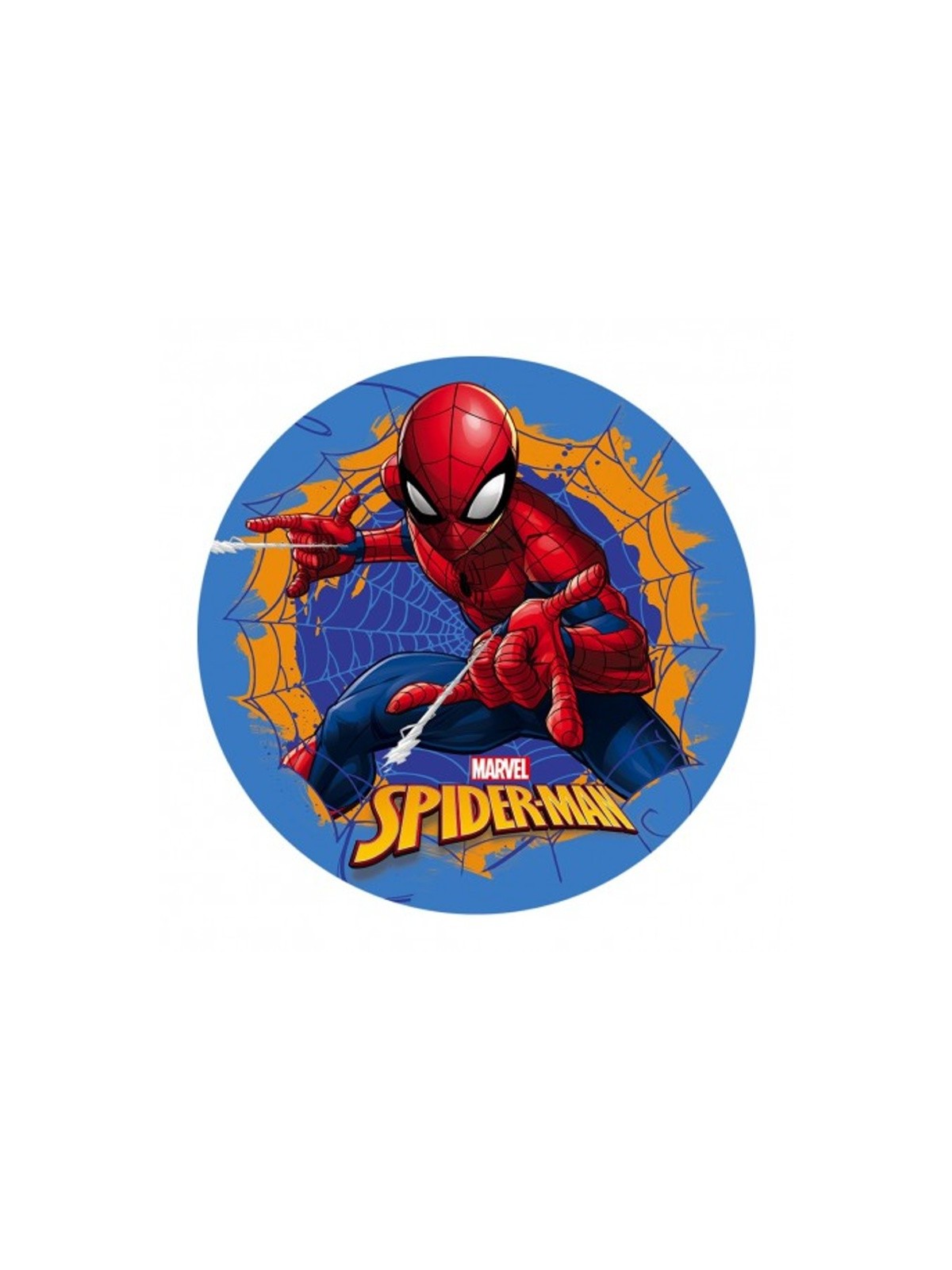 Dekora - Jadalny papier okrągły - Spider-man / bez cukru