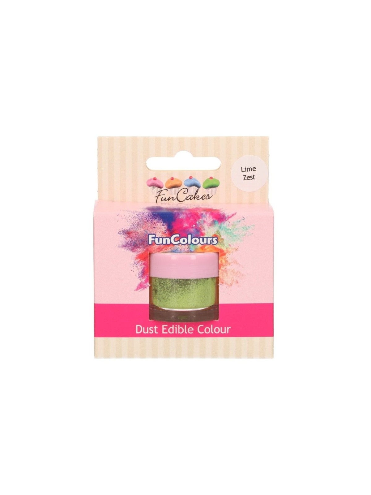 FunColours Powder Paint - Lime Zest - green - 2.5g