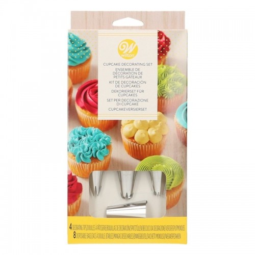 Wilton Decorating Coupler Set - No. 1M, No. 2A, No. 2D, No. 4B