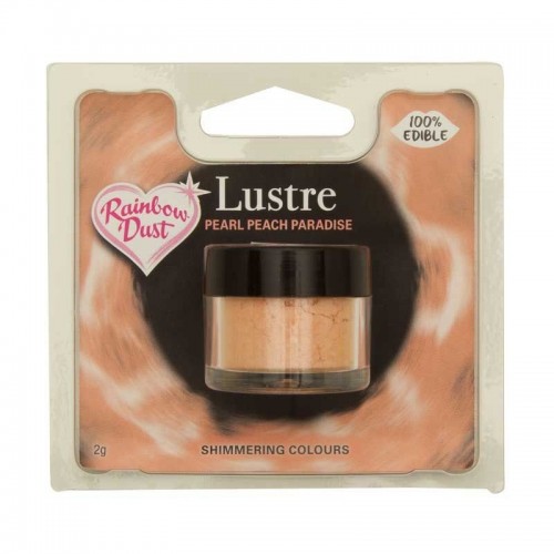 RD Edible Lustre - Dusty pearlescent - Pearl Peach Paradise - orange 2-4g