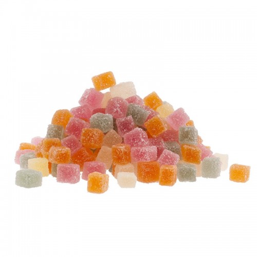 Dekor-Gelatine - Mini-Würfel 7,5mm - 140g