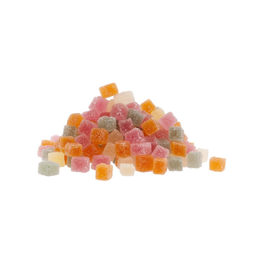 Dekor-Gelatine - Mini-Würfel 7,5mm - 140g