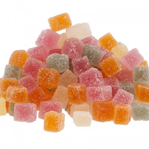 Dekor-Gelatine - Mini-Würfel 7,5mm - 140g