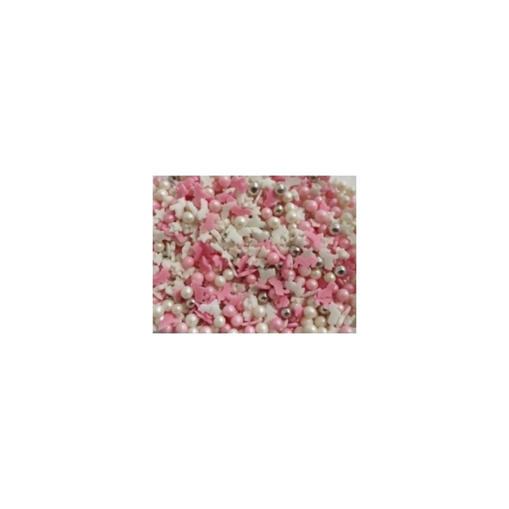Sugar decoration - unicorns / beads / stars 100g