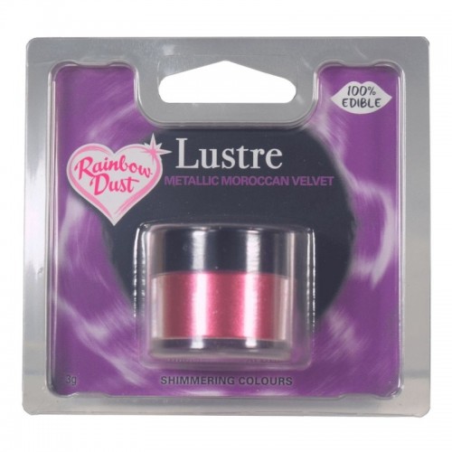 Puderfarbe Rainbow dust - RD Edible Lustre - Metallic Morrocan Velvet 2-4g