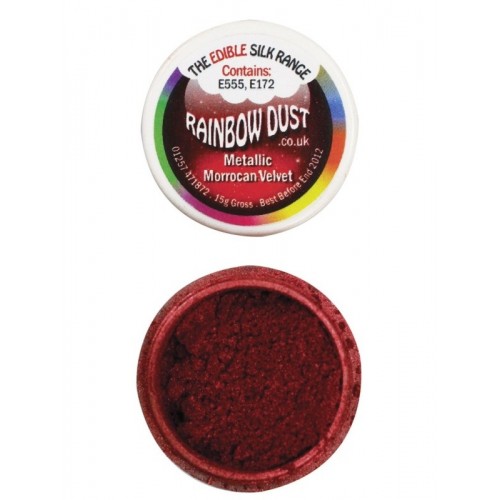 Puderfarbe Rainbow dust - RD Edible Lustre - Metallic Morrocan Velvet 2-4g