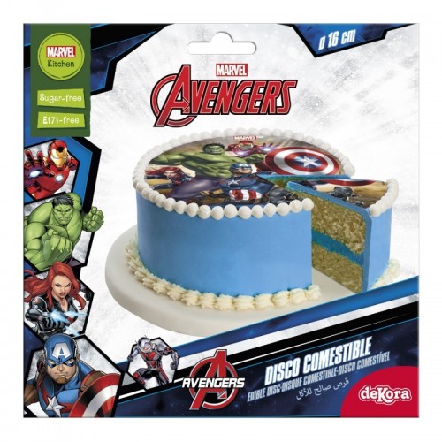 Dekora - fondant sheet - Avengers 16cm