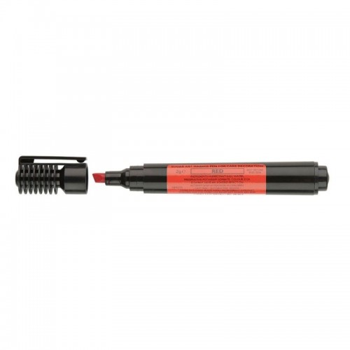 Sugarflair marker pen red - jedlý fix - červený