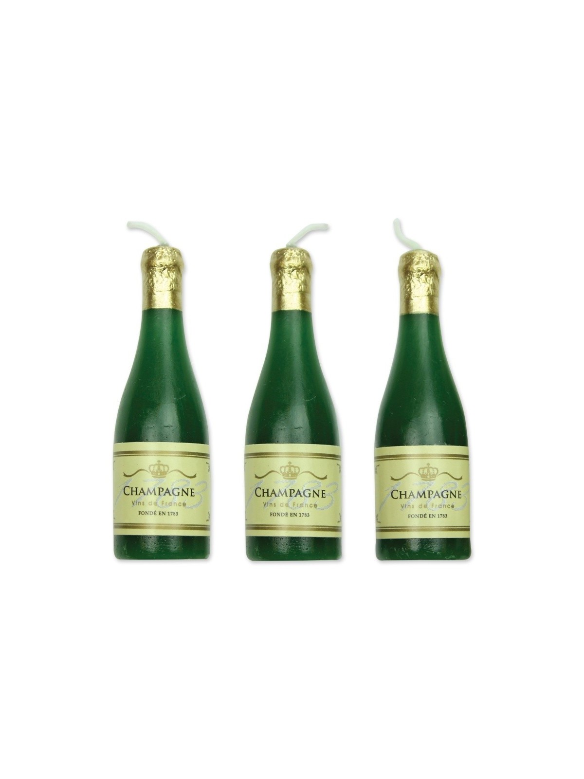 PME Cake Candles - Champagne 6pcs