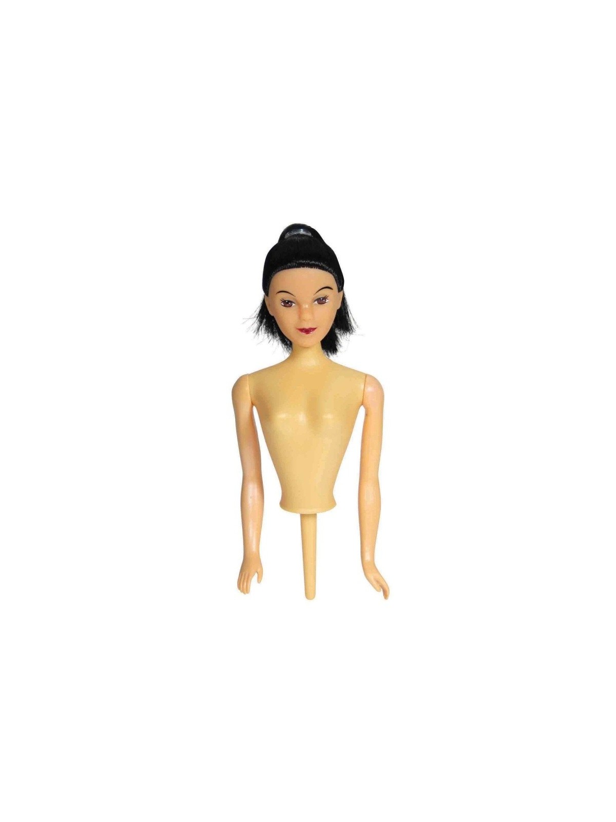 PME Puppenpickel mit schwarzen Haaren