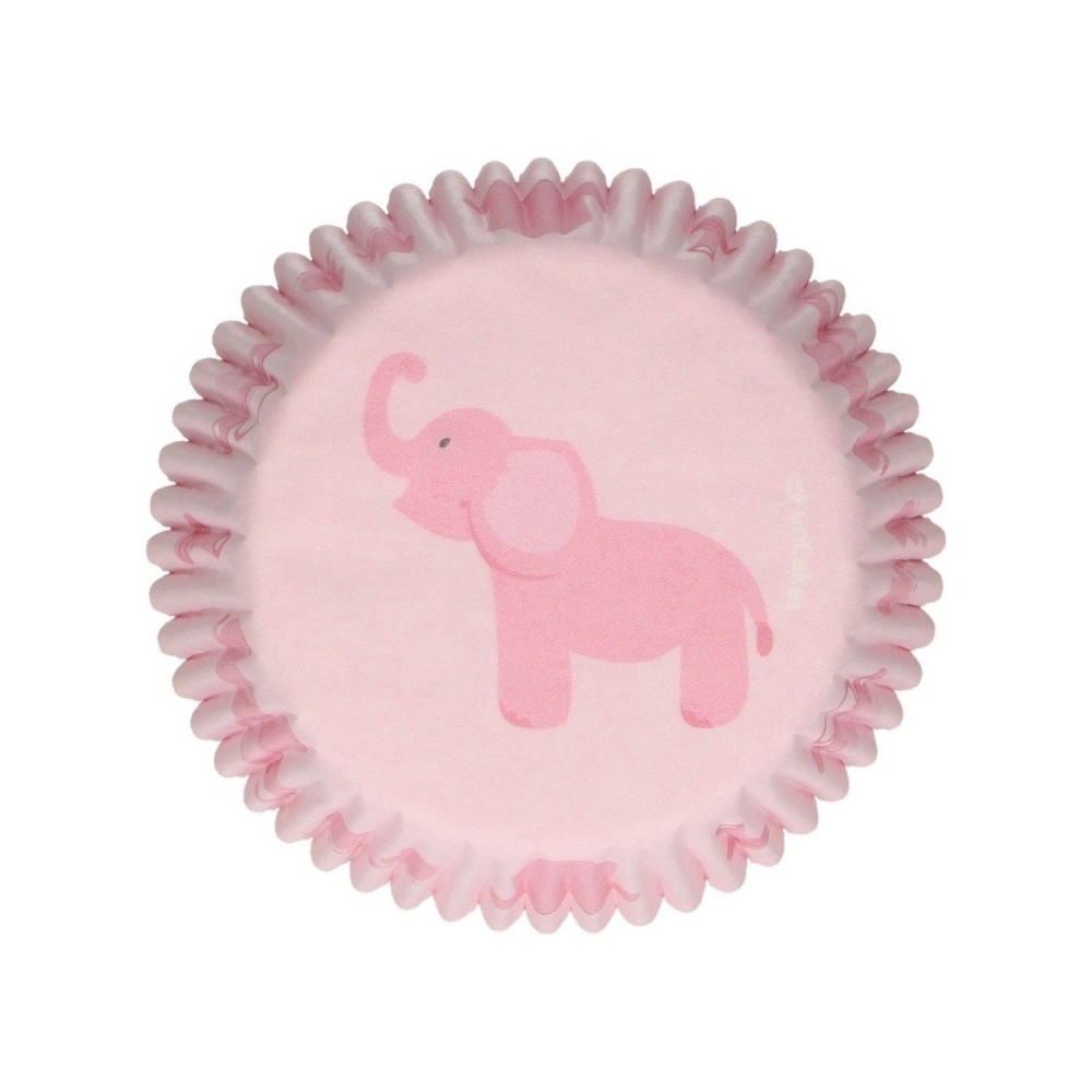 FunCakes Backformen - Elefant - Rosa - 48 Stücke