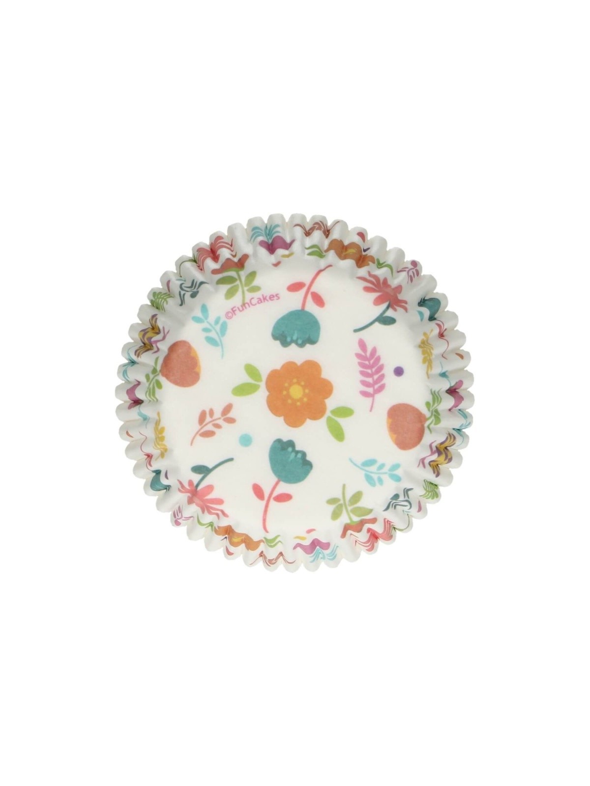 Formy do pieczenia FunCakes - floral - 48 szt.