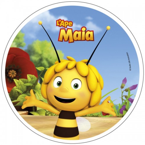 Wafer Sheet  Round - the bee Maia
