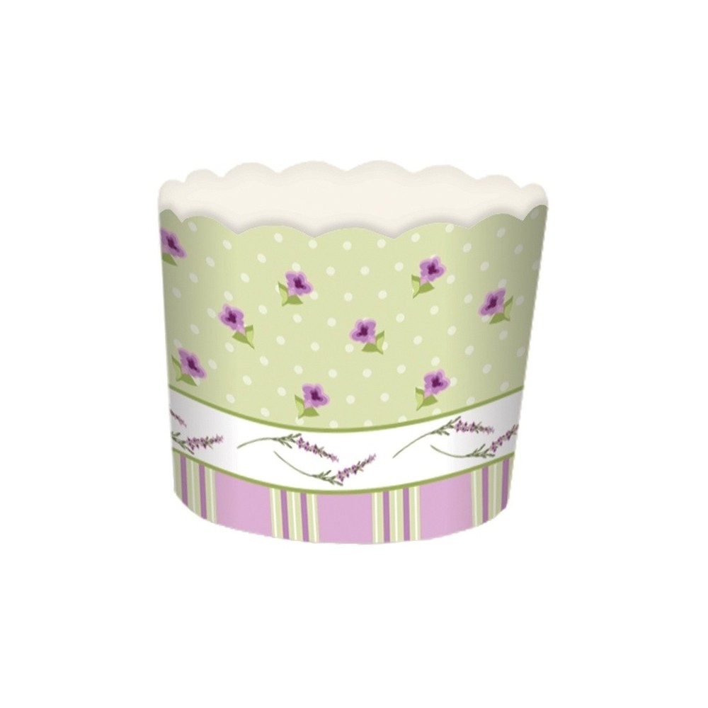 Muffin Basket - Lavender - 24pcs