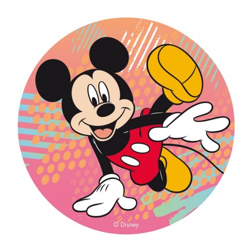 Dekora - Rundes essbares Papier - Mickey Mouse - 20cm