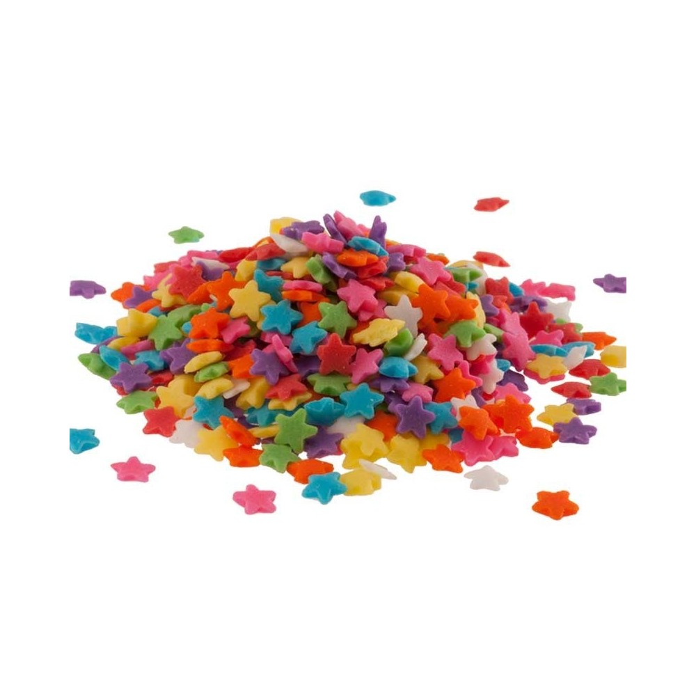 Sugar decorations - stars - 100g