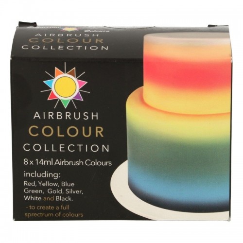 Sugarflair airbrush color collection set 8 x 14ml