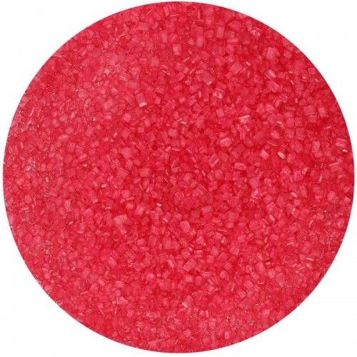 FunCakes dekoračné cukor - červený - 80g
