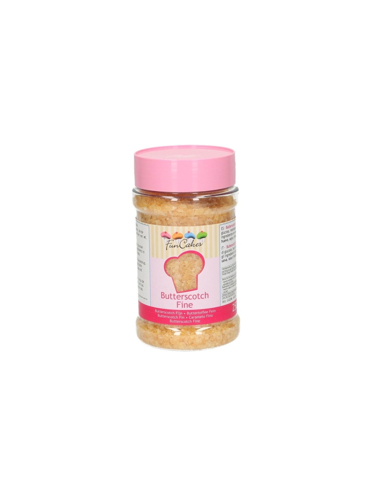 RABAT: FunCakes Butterscotch - karmelizowany cukier - drobnoziarnisty 250g.