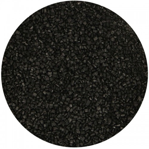 FunCakes Decorative Sugar - Black - 80g