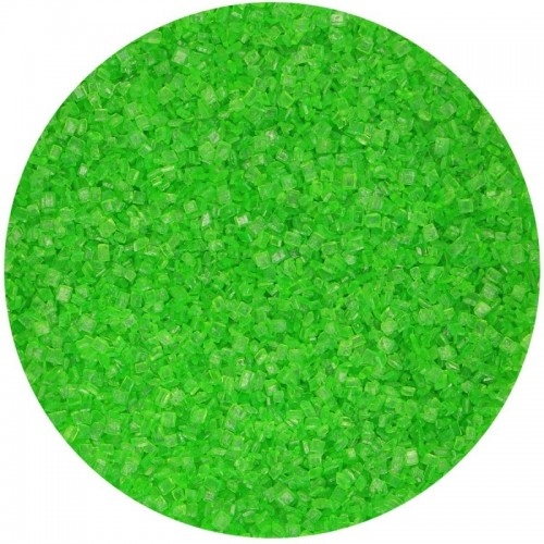 FunCakes dekorační cukr - zelený - 80g