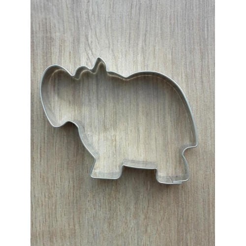 Stainless steel cookie cutter - hippopotamus